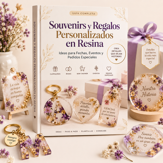 Souvenirs y Regalos Personalizados en Resina — Ideas para Fechas, Eventos y Pedidos Especiales
