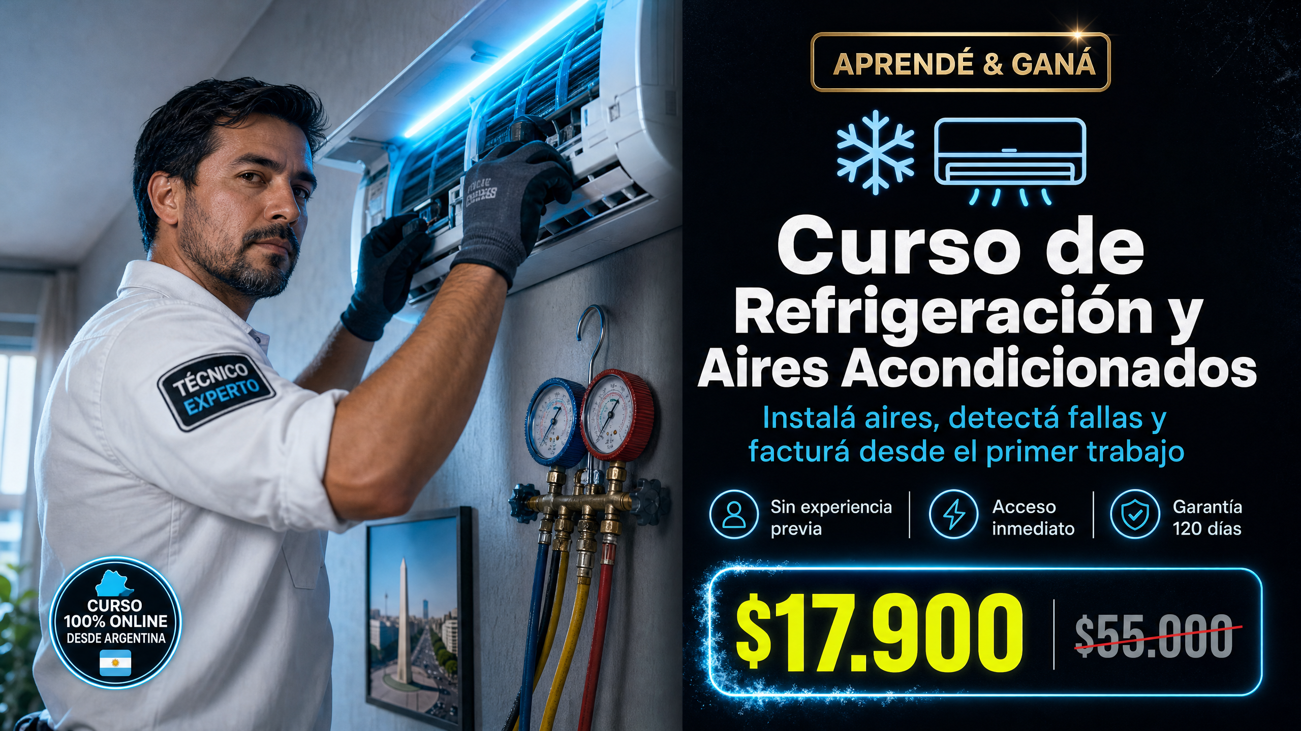 APRENDE Y GANA HACIENDO REFRIGERACION